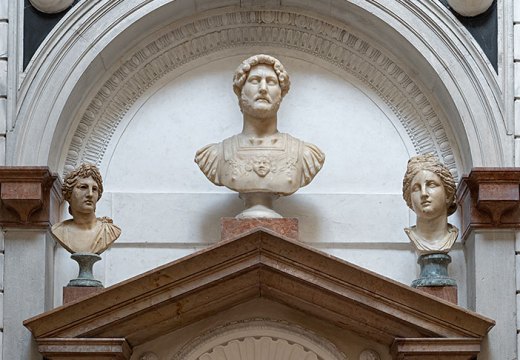 Installation view of ‘DOMUS GRIMANI 1594–2019’ in the Sala della Tribuna in Palazzo Grimani, Venice, 2019. Photo: Matteo De Fina. Courtesy Ministry of Cultural Heritage and Activities – Polo Museale del Veneto