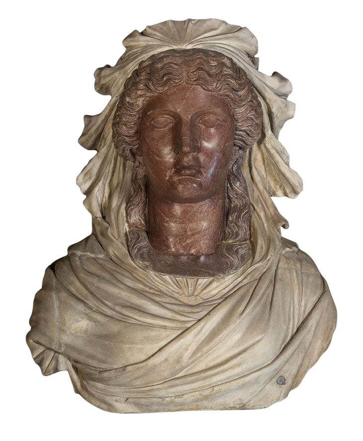 Bust of a woman (Roman copy (AD 117–138) of a Greek original (second half of 5th century BC), with 16th-century additions). Museo Archeologico Nazionale di Venezia.