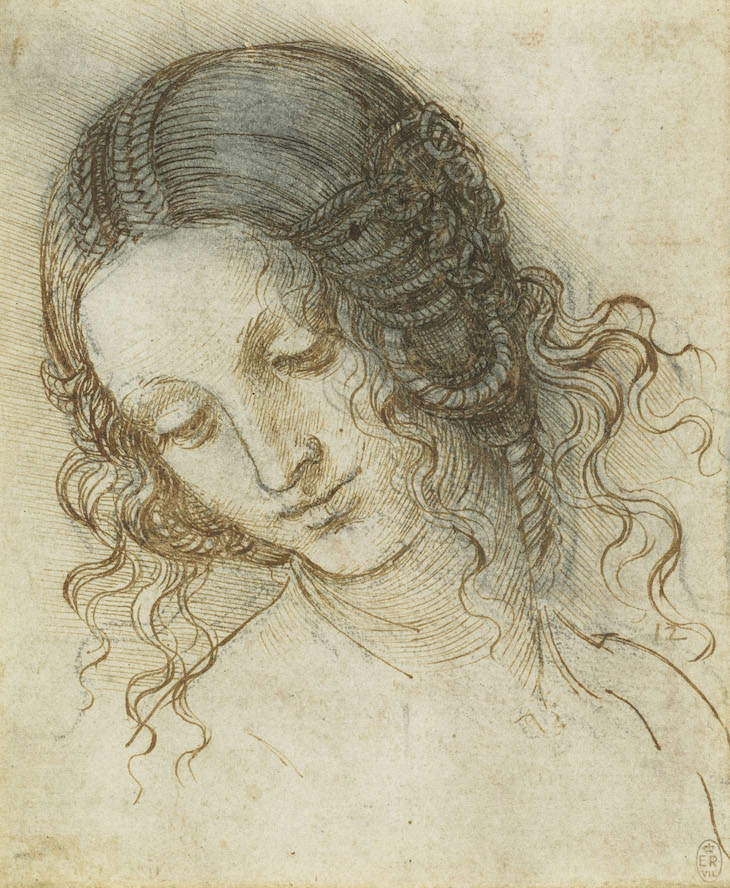 The head of Leda (c. 1505–08), Leonardo da Vinci.