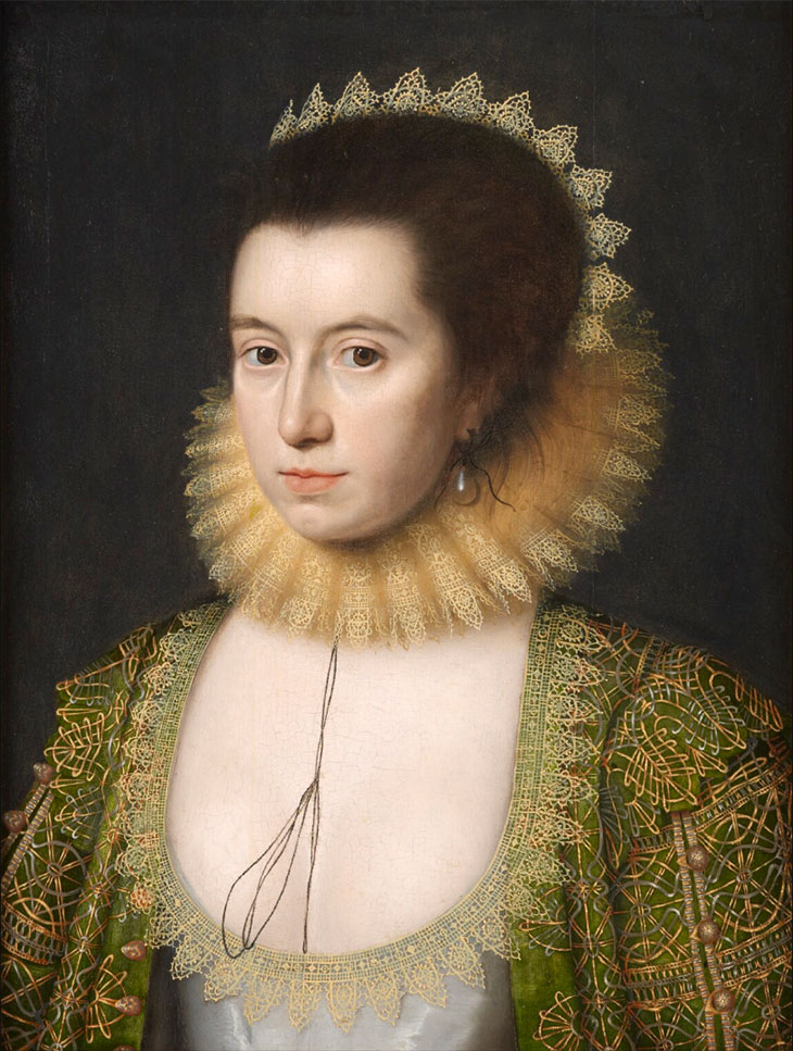Anne, Countess of Pembroke (Lady Anne Clifford) (c. 1618), William Larkin.