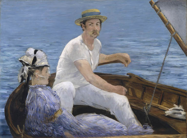 Boating (1874–75), Édouard Manet.