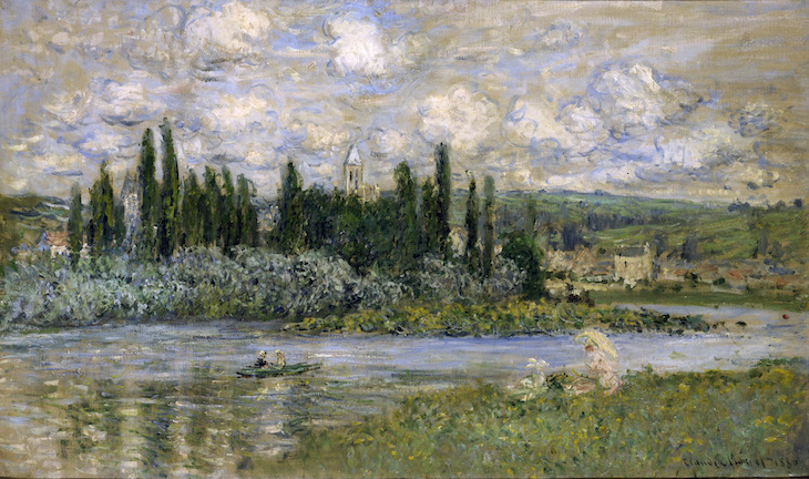 View of Vétheuil, Monet