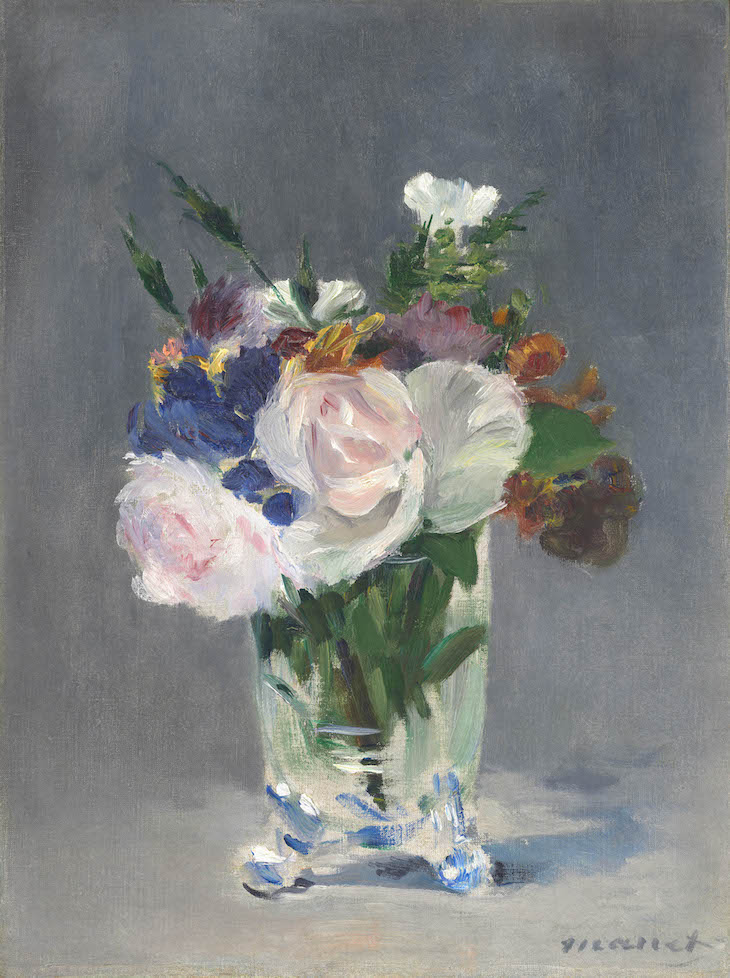 Flowers in a Crystal Vase (c. 1882), Édouard Manet.