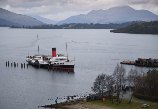 Loch Lomond’s shores in Balloch.