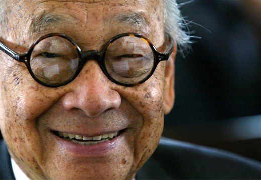 I.M. Pei photographed in 2004.