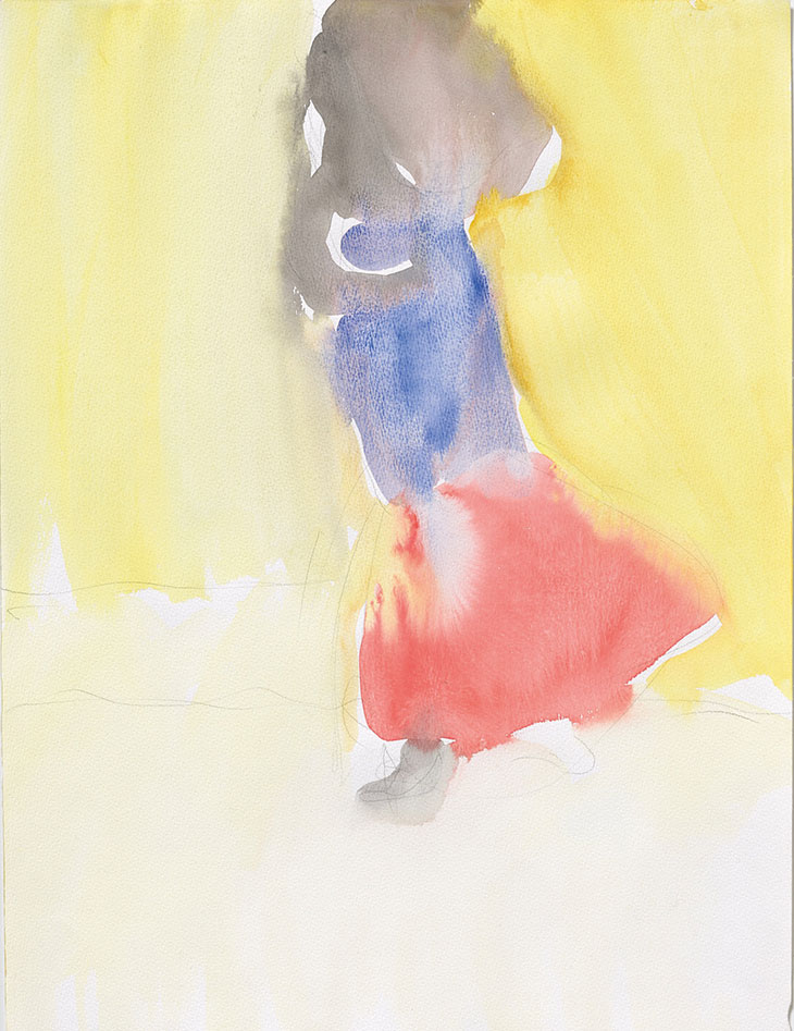 Girl in Yellow (1995), Leiko Ikemura.