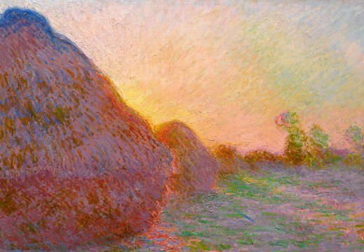 Meules(1890), Claude Monet. Courtesy Sotheby's