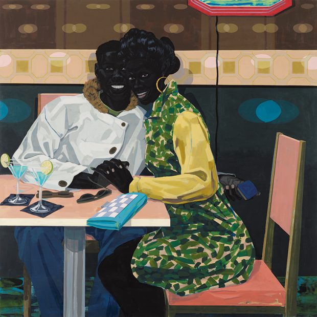 Untitled (Club Couple) (2014), Kerry James Marshall. Private collection, Courtesy the artist and David Zwirner; © Kerry James Marshall