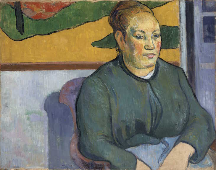 Portrait of Madame Roulin (1888), Paul Gauguin.