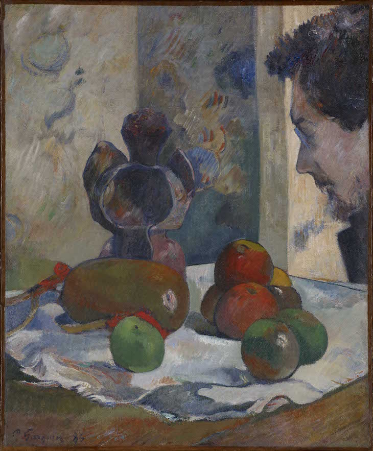 Still Life with Profile of Laval (1886), Paul Gauguin. 