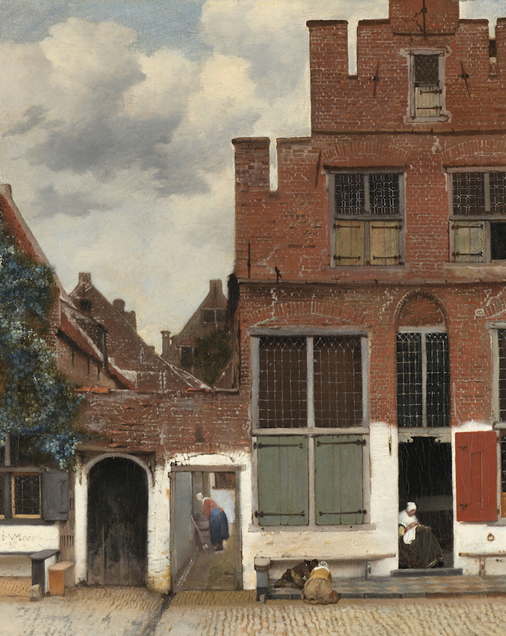 View of Houses in Delft, Known as The Little Street (c. 1658), Johannes Vermeer.