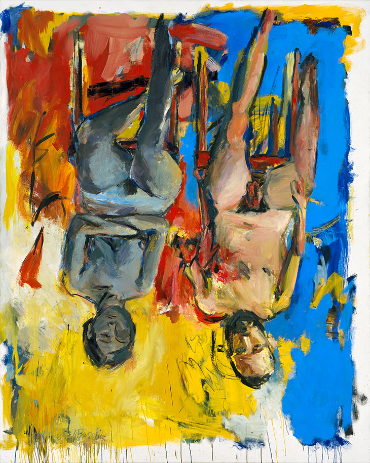 Schlafzimmer (Bedroom; 1975), Georg Baselitz. Georg Baselitz Treuhandstiftung