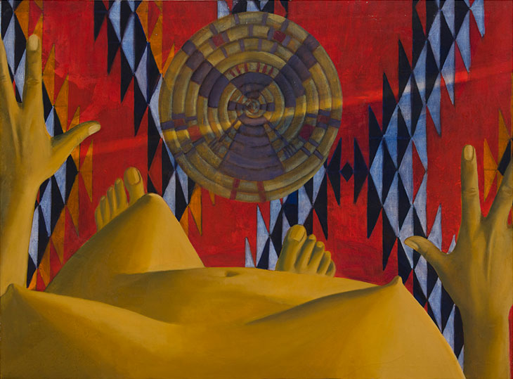 Untitled (1969), Luchita Hurtado. Hammer Museum, Los Angeles.