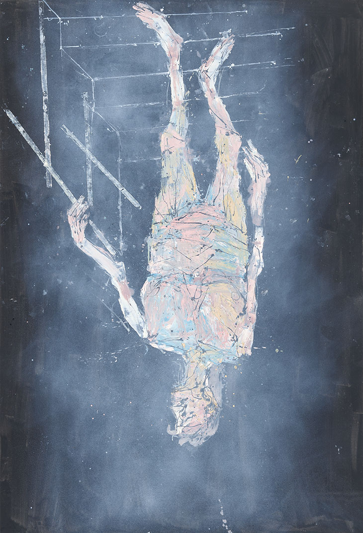 Ankunft (Arrival; 2018), Georg Baselitz.