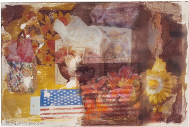 Summer Wrapping (Anagram), (1996), Robert Rauschenberg. Bastian