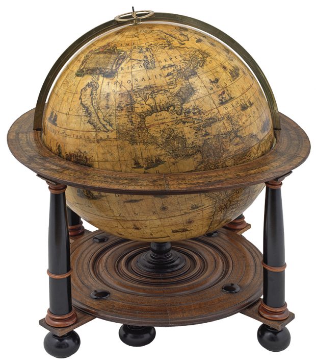 Globe (one of a pair) (1648), Willem Blaeu. Daniel Crouch (£1.2m)