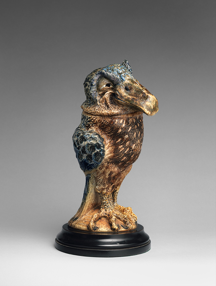 Stoneware 'Wally' bird, 1888, R.W. Martin and Brothers. Metropolitan Museum of Art, New York