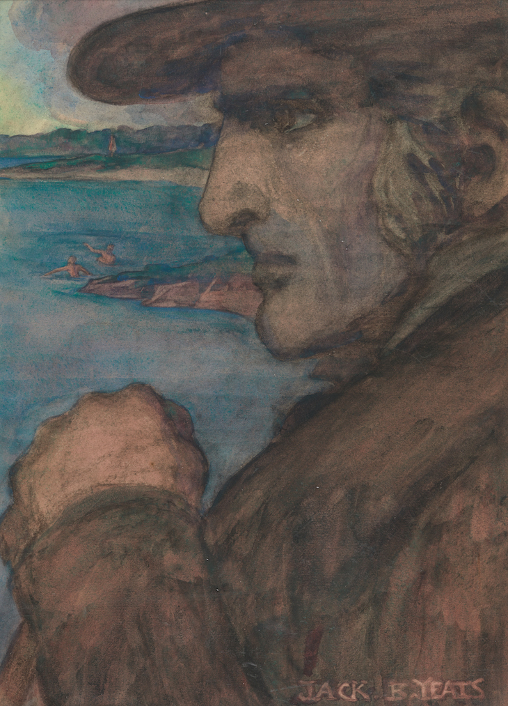 Portrait Figure of an Irish Gentleman (1900–05), Jack B. Yeats. 