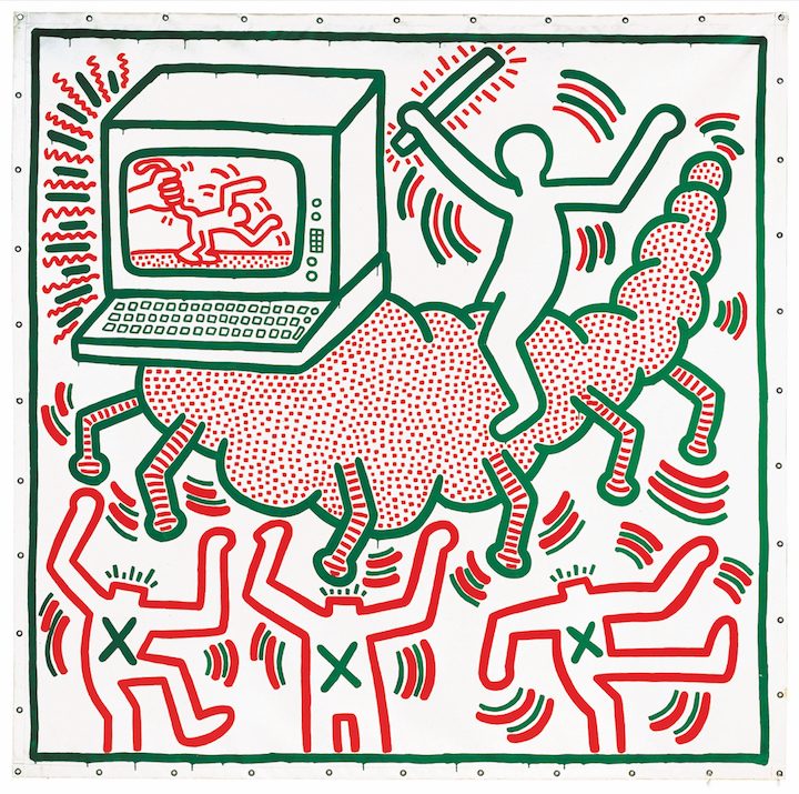 Untitled (1983), Keith Haring.