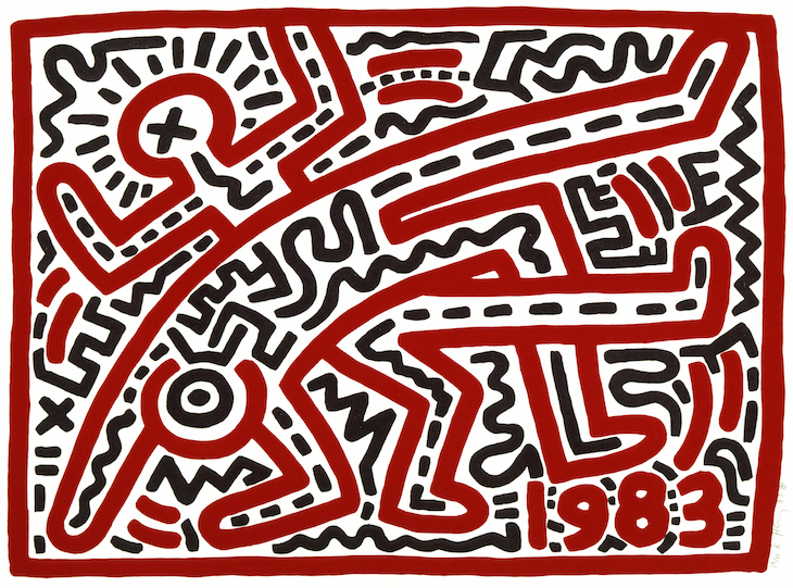 Untitled (1983), Keith Haring.