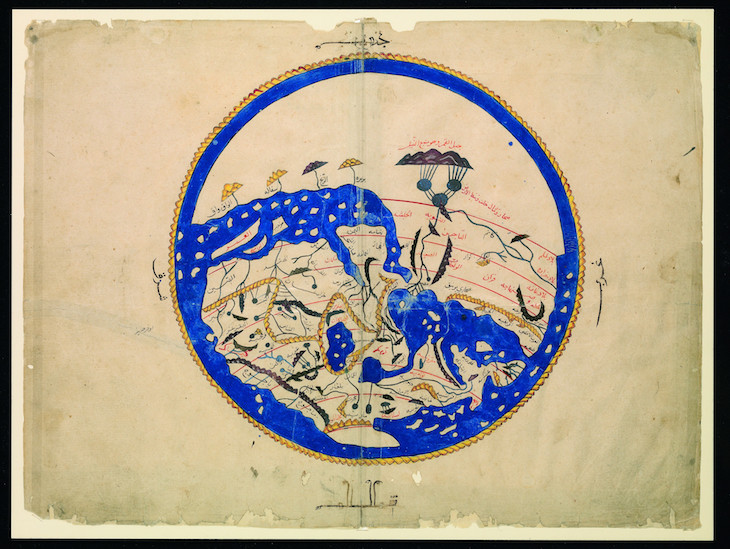 World Map (1154), al-Sharif al–Idrīsī.