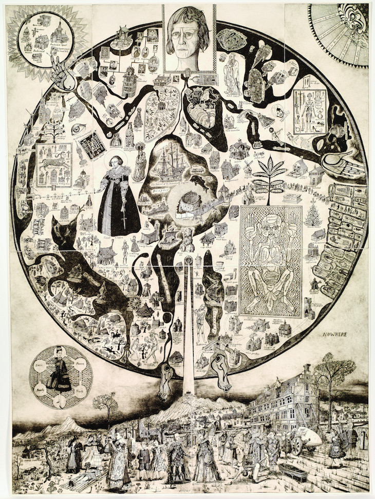 Map of Nowhere (2008), Grayson Perry.