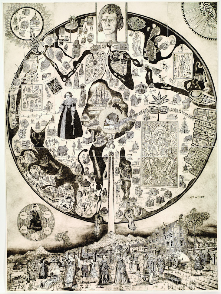 Map of Nowhere (2008), Grayson Perry.