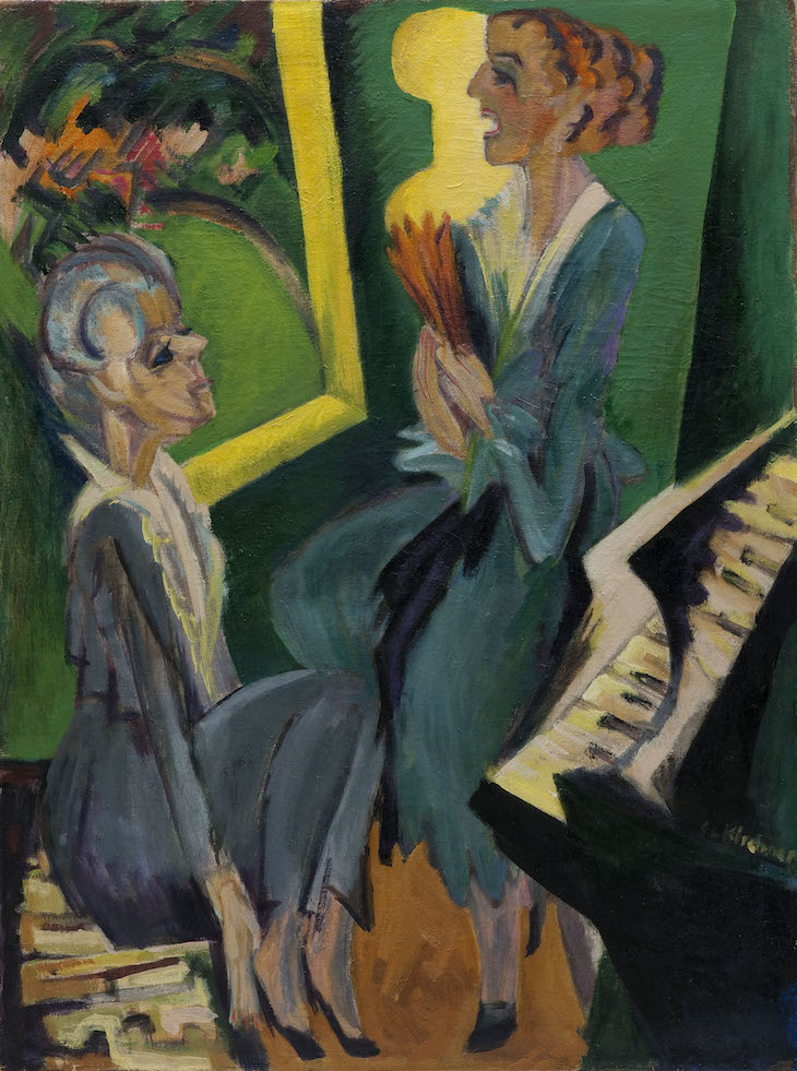 Music Room II (1915/20), Ernst Ludwig Kirchner.