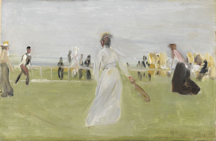 Tennis Player by the Sea (1901), Max Liebermann.