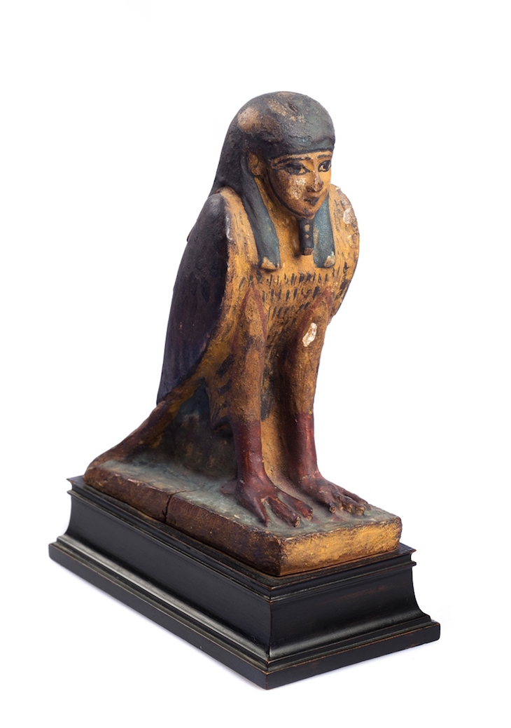 Human headed Ba-bird (323–30 BC), Egypt. 