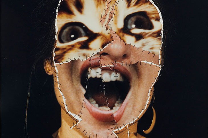 GRIMA – Self with Cat (The Scream) (1986), Annegret Soltau.