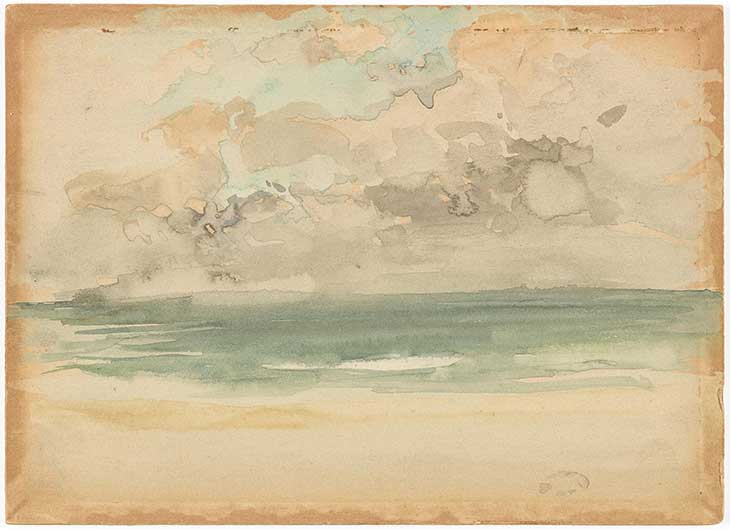 The Ocean Wave (c. 1883–84), James McNeill Whistler. Freer Gallery of Art