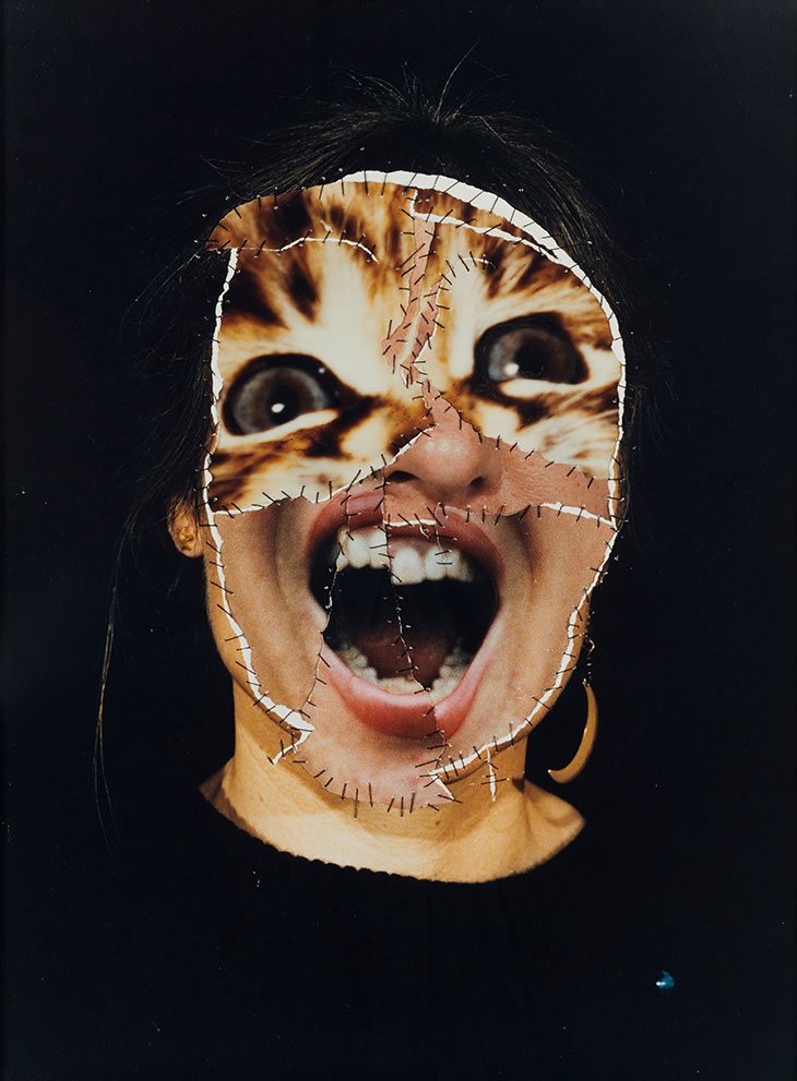 GRIMA – Self with Cat (The Scream) (1986), Annegret Soltau.