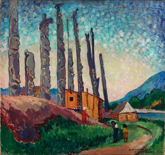 Gitwangak (1912), Emily Carr.