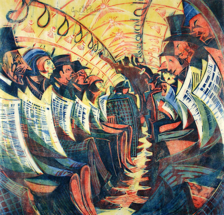 The Tube Train (c. 1934), Cyril Power.