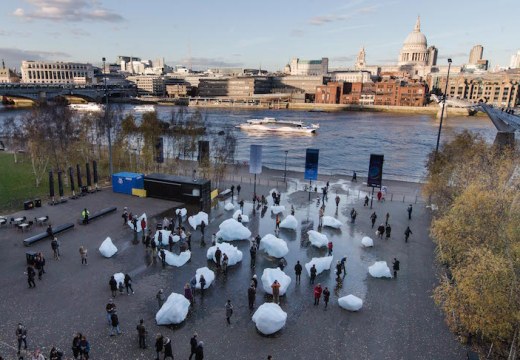 Ice Watch (2018), Olafur Eliasson and Minik Rosing.