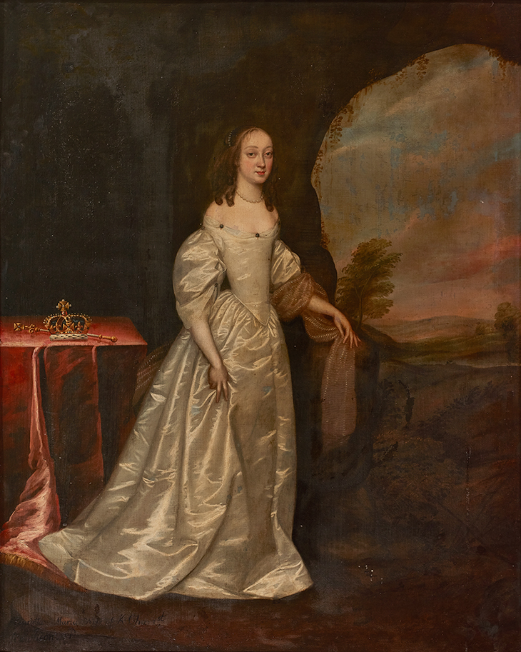 Portrait of a Lady (1650s), Joan Carlile. Mellerstain House
