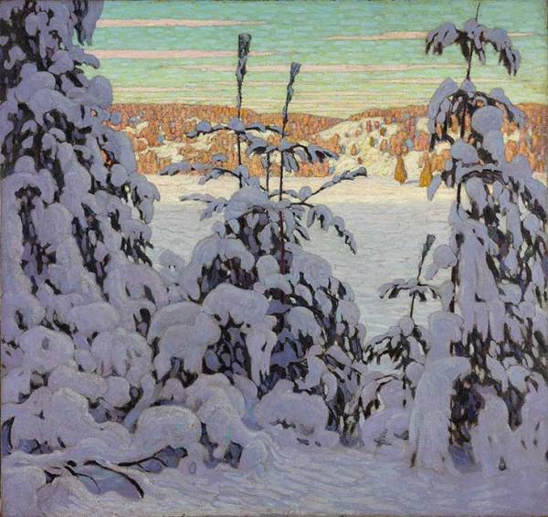 Snow II (1915), Lawren S. Harris. National Gallery of Canada, Ottawa.