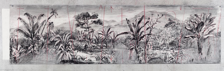 Drawing from The Head and the Load (2018), William Kentridge.