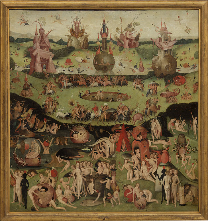 Garden of Earthly Delights (central panel) (1535-1550), after Hieronymus Bosch.