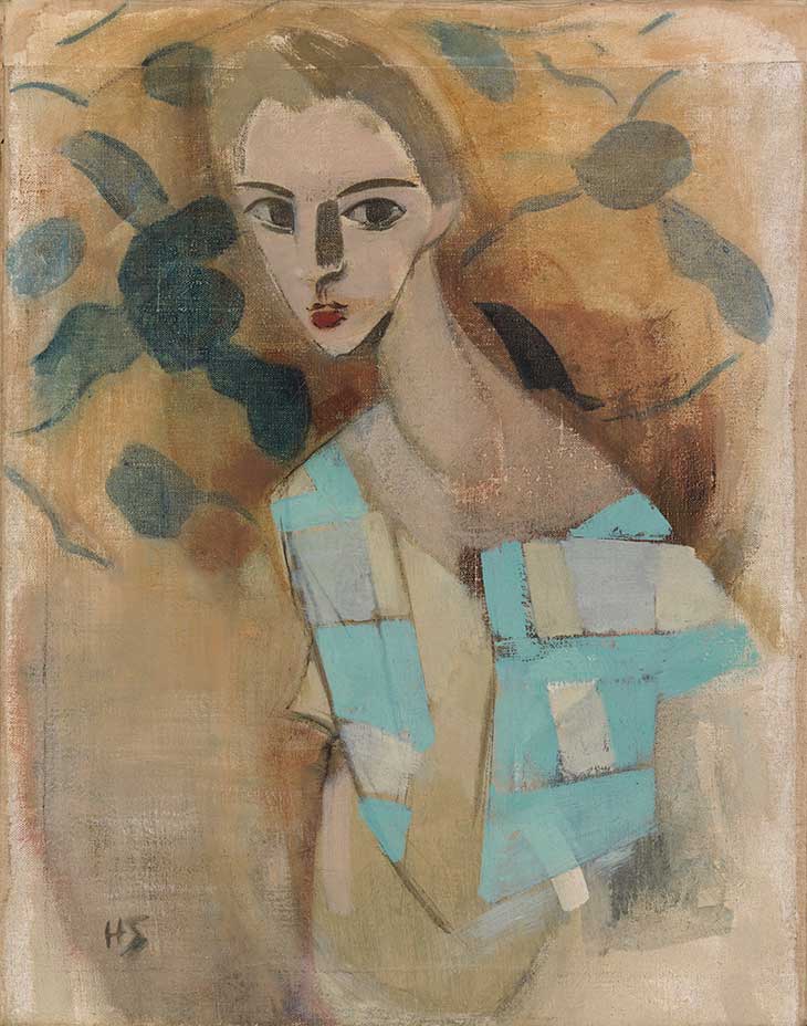 Girl from Eydtkuhne II (1927), Helene Schjerfbeck. Finnish National Gallery/Ateneum Art Museum.