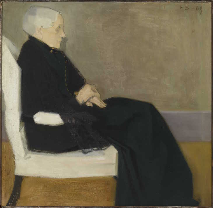 My Mother (1909), Helene Schjerfbeck.
