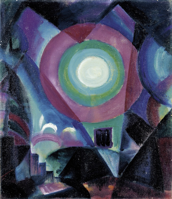  Circle of Light (1915), Johannes Itten.