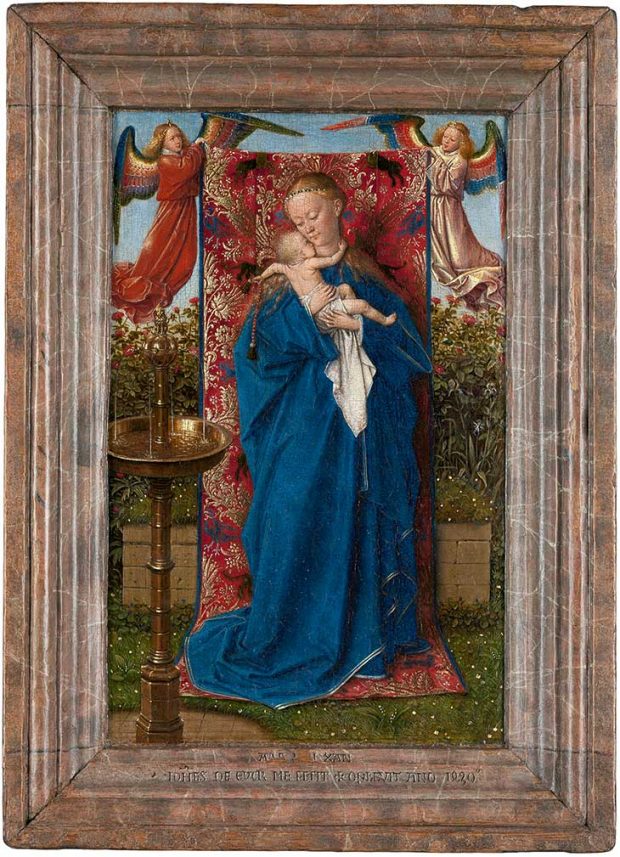 Madonna and Child at the Fountain (1439), Jan van Eyck. Royal Museum of Fine Arts, Antwerp