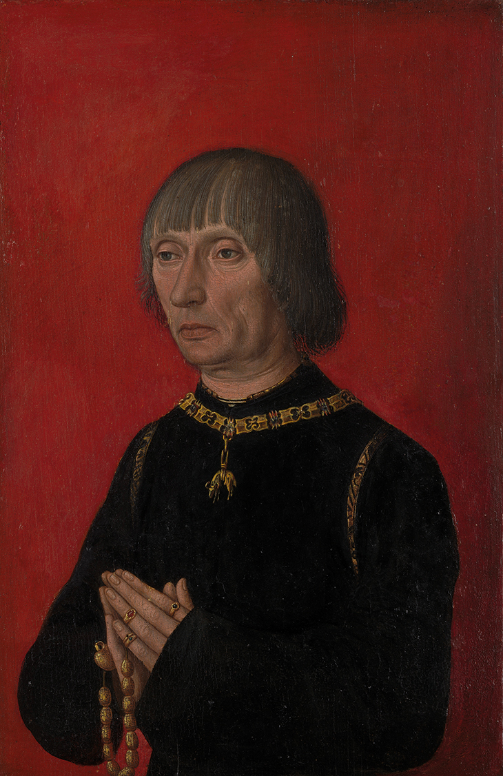 Lodewijk van Gruuthuse (c. 1480), Master of Portraits of Princes. 