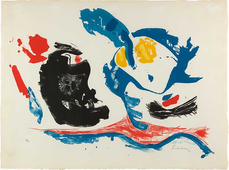 First Stone (1961), Helen Frankenthaler.