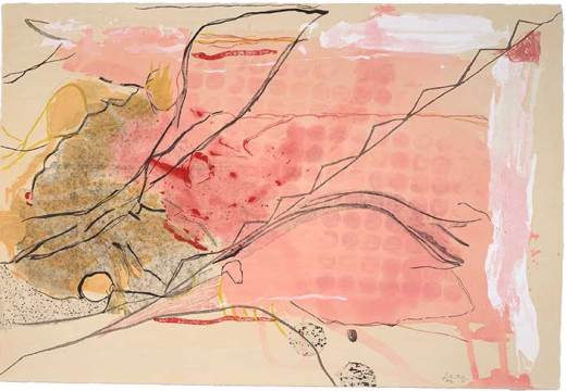 Weeping Crabapple (2009), Helen Frankenthaler.