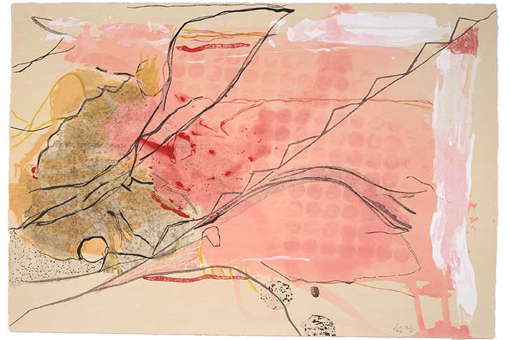 Weeping Crabapple (2009), Helen Frankenthaler.