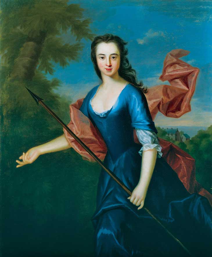 Katherine Hall of Dunglass (1745), Allan Ramsay.