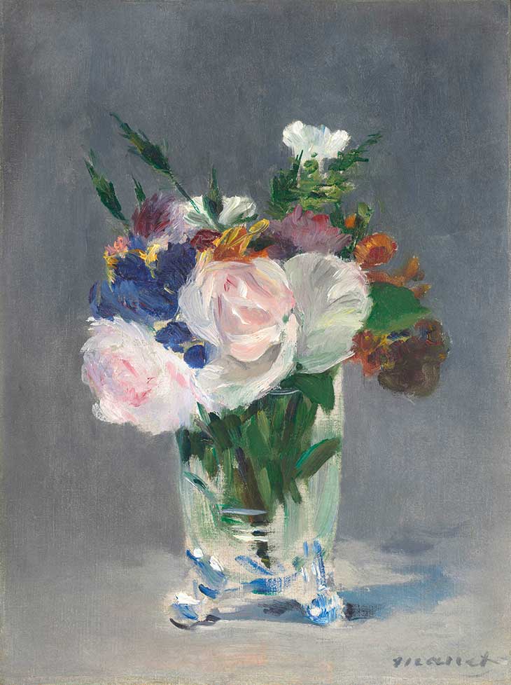 Flowers in a Crystal Vase (c. 1882), Édouard Manet.